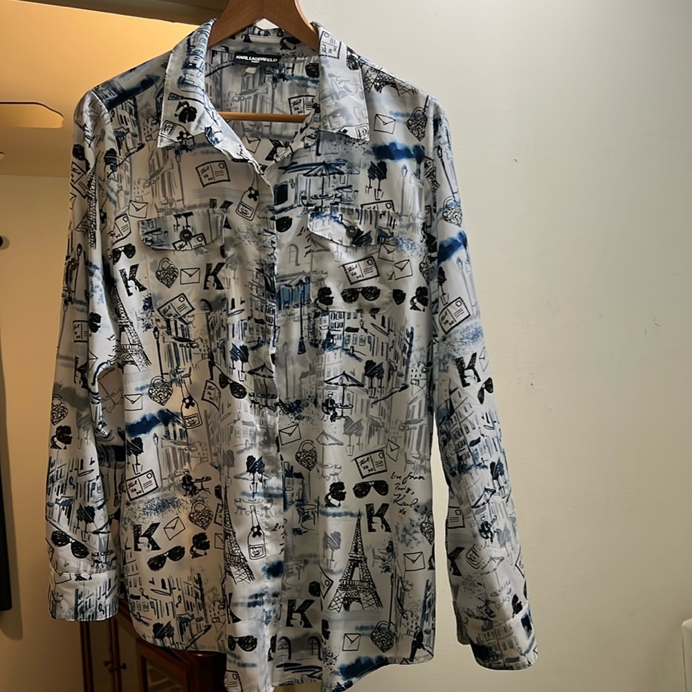Karl Lagerfeld Paris Blouse - Picture 2 of 9